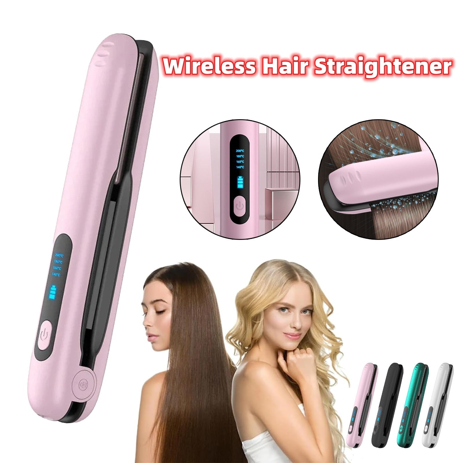 cordless hair straightener