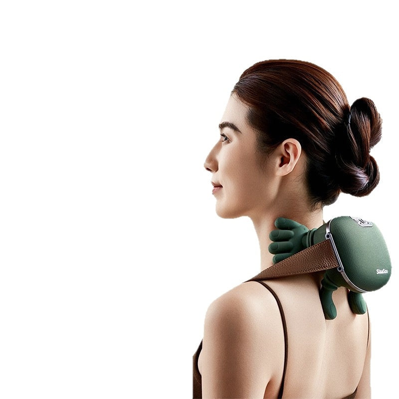 Neck Shoulder Massager Deep Tissue Shiatsu Back Cervical Massage Machi