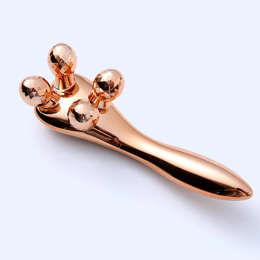 3D Roller Massager 360 Rotate Heads Y Shape Thin Face Shape Massager Lifting Edema Remover