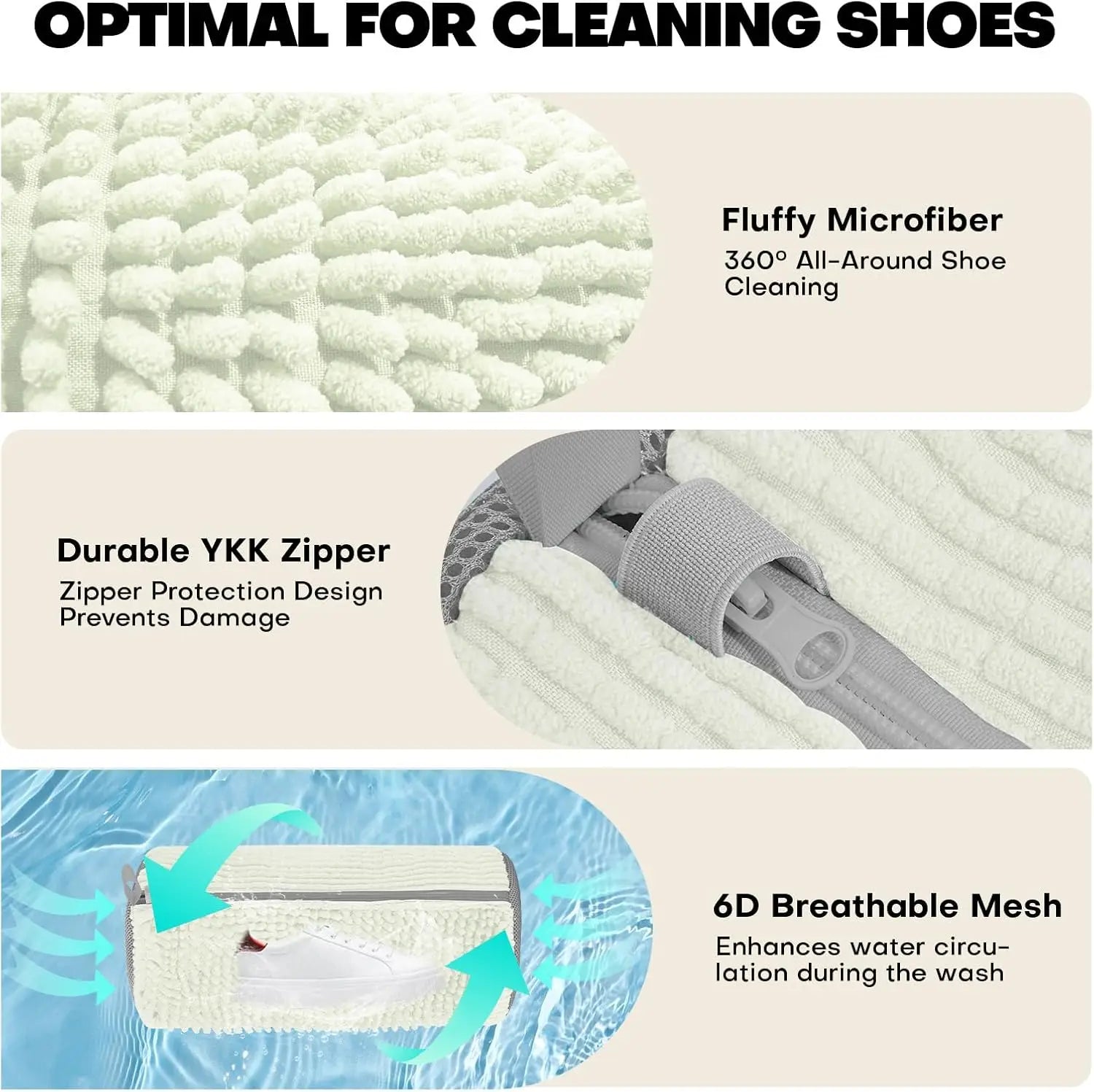 shoes washing bag